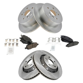 TRQ® - Disc Brake Kit with Ceramic Pads