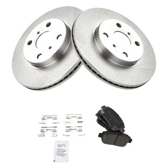 TRQ® - Front Disc Brake Kit with Ceramic Pads
