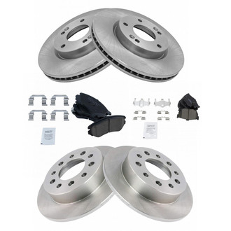 TRQ® - Disc Brake Kit with Ceramic Pads