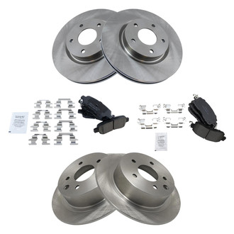 TRQ® - Disc Brake Kit with Ceramic Pads