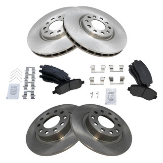 TRQ® - Disc Brake Kit with Ceramic Pads