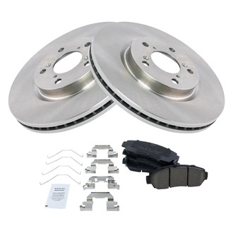 TRQ® - Front Disc Brake Kit with Ceramic Pads