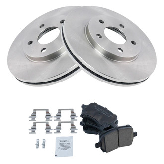 TRQ® - Front Disc Brake Kit with Ceramic Pads