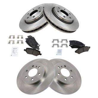 TRQ® - Disc Brake Kit with Ceramic Pads