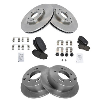 TRQ® - Disc Brake Kit with Ceramic Pads