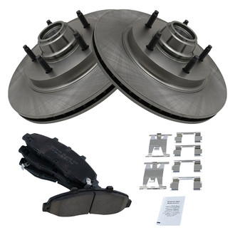 TRQ® - Front Disc Brake Kit with Ceramic Pads