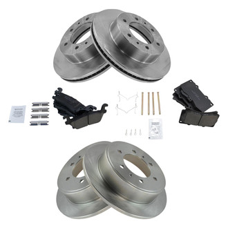 TRQ® - Disc Brake Kit with Ceramic Pads