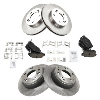 TRQ® - Disc Brake Kit with Ceramic Pads