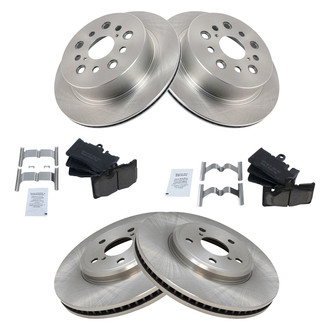 TRQ® - Disc Brake Kit with Ceramic Pads