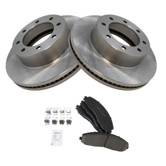 TRQ® - Front Disc Brake Kit with Ceramic Pads