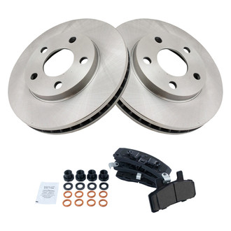 TRQ® - Front Disc Brake Kit with Ceramic Pads