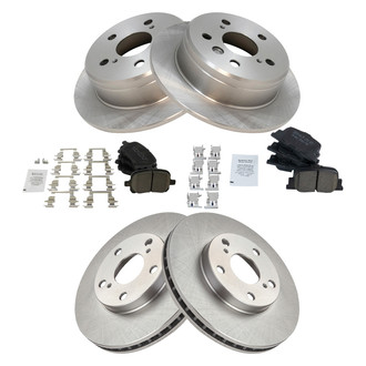 TRQ® - Disc Brake Kit with Ceramic Pads