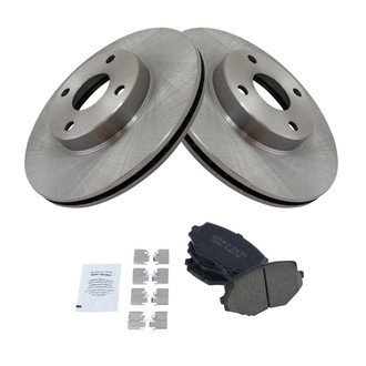 TRQ® - Front Disc Brake Kit with Ceramic Pads