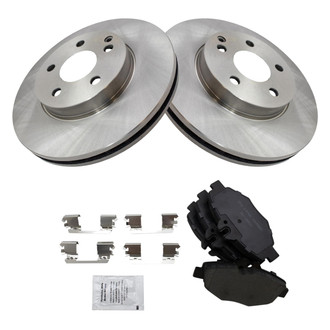 TRQ® - Front Disc Brake Kit with Ceramic Pads