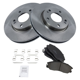 TRQ® - Front Disc Brake Kit with Ceramic Pads