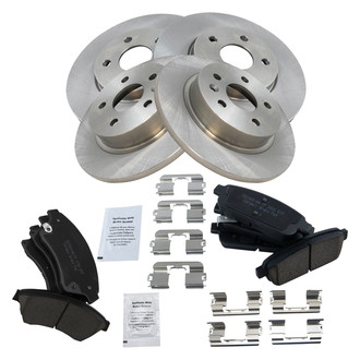 TRQ® - Disc Brake Kit with Ceramic Pads