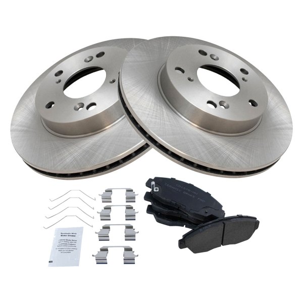 TRQ® - Front Disc Brake Kit with Ceramic Pads