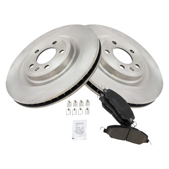 TRQ® - Front Disc Brake Kit with Ceramic Pads
