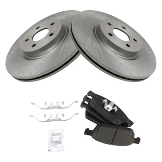 TRQ® - Front Disc Brake Kit with Ceramic Pads