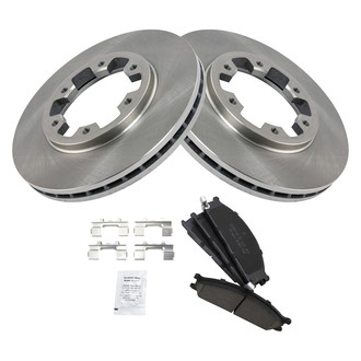 TRQ® - Disc Brake Kit with Ceramic Pads