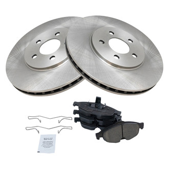 TRQ® - Front Disc Brake Kit with Ceramic Pads