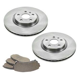 TRQ® - Front Disc Brake Kit with Ceramic Pads