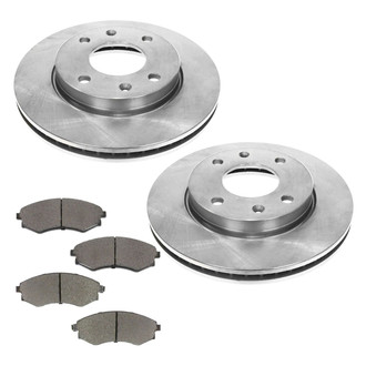 TRQ® - Front Disc Brake Kit with Ceramic Pads