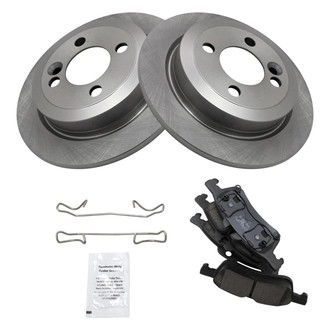 TRQ® - Rear Disc Brake Kit with Ceramic Pads