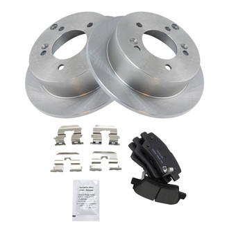 TRQ® - Rear Disc Brake Kit with Ceramic Pads