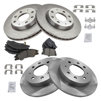 TRQ® - Disc Brake Kit with Ceramic Pads