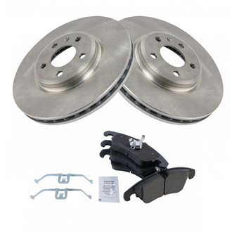 TRQ® - Front Disc Brake Kit with Ceramic Pads