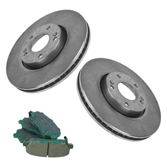 TRQ® - Front Disc Brake Kit with Ceramic Pads