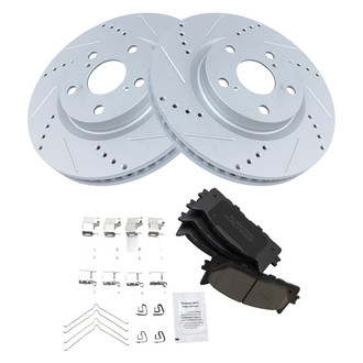 TRQ® - Performance Ceramic Front Brake Kit