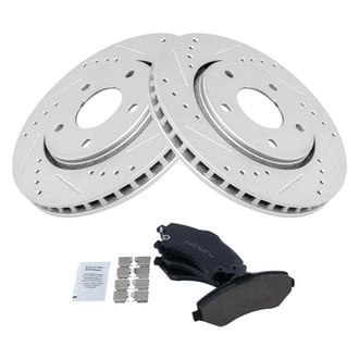 TRQ® - Performance Ceramic Front Brake Kit