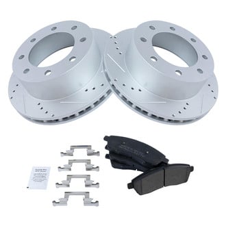 TRQ® - Performance Semi-Metallic Rear Brake Kit