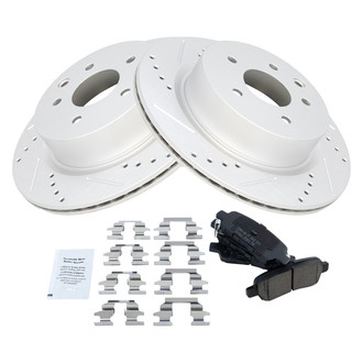 TRQ® - Performance Ceramic Brake Kit
