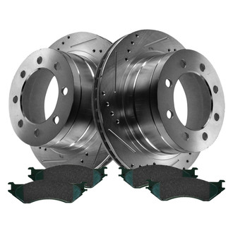 TRQ® - Performance Ceramic Rear Brake Kit