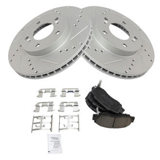 TRQ® - Performance Ceramic Brake Kit