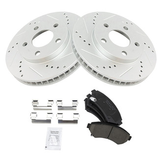 TRQ® - Performance Ceramic Brake Kit