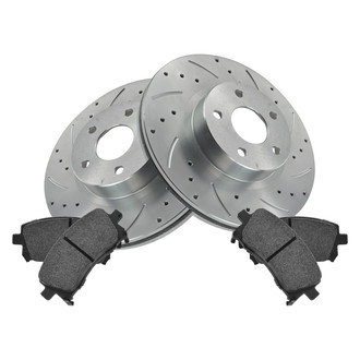 TRQ® - Performance Semi-Metallic Brake Kit
