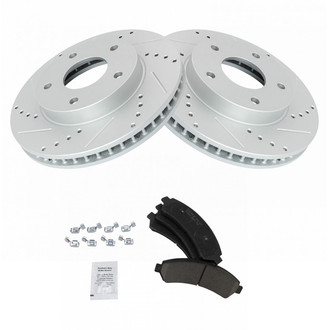 TRQ® - Performance Ceramic Brake Kit