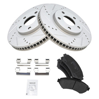 TRQ® - Performance Semi-Metallic Brake Kit