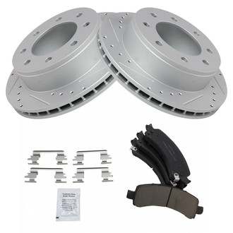 TRQ® - Performance Ceramic Rear Brake Kit