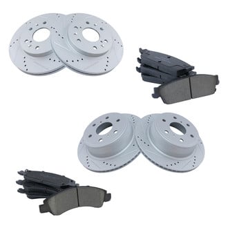 TRQ® - Performance Ceramic Brake Kit
