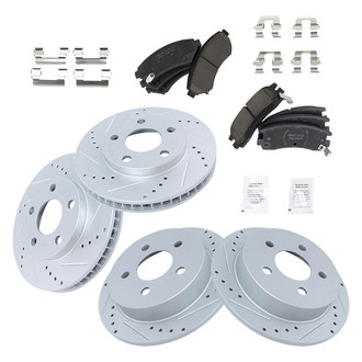 TRQ® - Performance Ceramic Brake Kit
