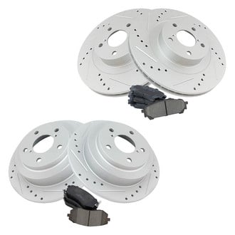 TRQ® - Performance Ceramic Brake Kit