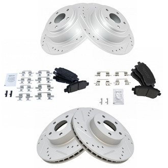 TRQ® - Performance Ceramic Brake Kit
