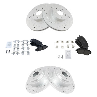 TRQ® - Performance Ceramic Brake Kit