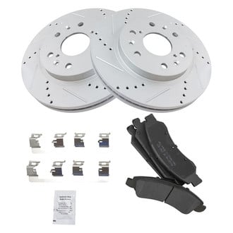 TRQ® - Performance Semi-Metallic Brake Kit