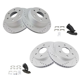 TRQ® - Performance Ceramic Brake Kit